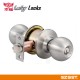 幸福牌 LUCKY 3000型 喇叭鎖 房門鎖 LK3000 裝置距離60/85/127mm 圓柱型 握把鎖 臥室 玄關